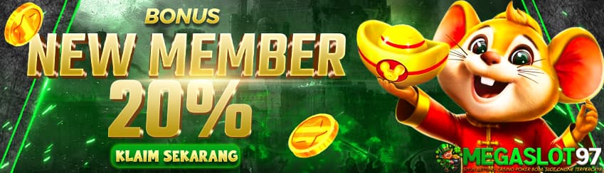 Bonus New Member Slot 20%